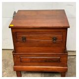 EARLY PRIM HANDMADE SIDETABLE