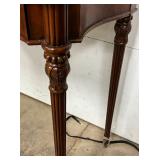 2 DRAWER WALNUT SPOOL CABINET