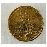 1914 $20 Saint-Gaudens Gold