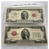 1953 $2 United States Red Seal Notes