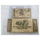1863 NC Confederate Currency