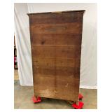 ORIG. BOARD BACK W/ CUT NAILS