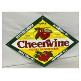 PORC. CHEERWINE DIAMOND SIGN