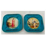 MEDLINS GROCERY NC ADV. ASHTRAYS
