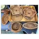 COLLECTION EARLY INDIAN BASKETS