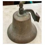 EARLY BRASS TRAIN BELL