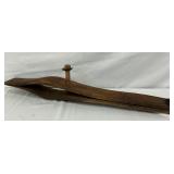 EARLY PRIM. WOODEN VICE
