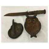 EARLY CAST IRON ITEMS, BAYONET