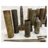 COLLECTION MILITARY SHELL ART 