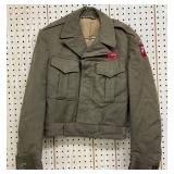 U.S. Airborne Military Jacket with Patches