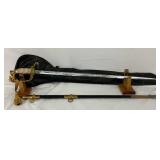 Early Naval Officer Sword with Scabbard and Case, 33in