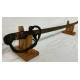 Civil War NC-Marked Sword with 39-Inch Blade
