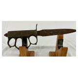 U.S. 1918 LF&C Trench Knife with Brass Knuckle Guard