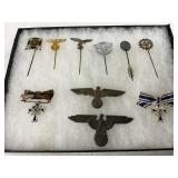10 WWII-Era German Medals and Pins