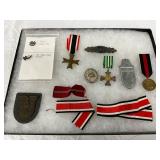 WWII German Military Medal Lot, 11 Items