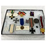 12 Early German WWII Medals and Badges
