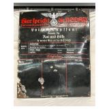 25 1/2in x 30 1/2in Single-Sided Porcelain NSDAP German Sign