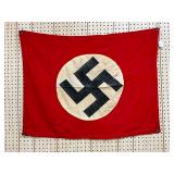 WWII German Flag, 27 1/2 in. x 35 in.