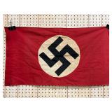 Double-Sided German WWII Flag, 17 x 34 Inches