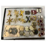 26 World War II Era Military Insignia and Memorabilia