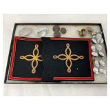 30 WW2 Era Military Insignia and Badges