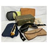Various U.S. WWII Era Goggles and Accessories Lot