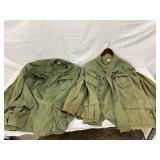 Two Early U.S. Military Airborne Coats with Insignia