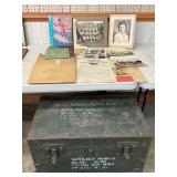 Major Kathleen Harris Military Trunk and Documents Collection