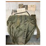 Charlie R. Flora WWII-Era Bronze Star Medal, Military Duffle Bag, and Ephemera Collection