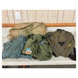 WWII-Era U.S. Military Uniforms and Aviator’s Kit Bag Lot