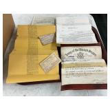 WWII J.T. Farrell Documents and Personal Items