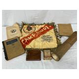 WWII-Era Camp Hood Texas Flag and Related Memorabilia Lot