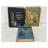 Three Early U.S. War Books on the Spanish-American War and Great War Era
