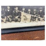 One photo is USS Maui ship/other photo features a group of troops labeled with ‘Co 231-A Lane Co C, 