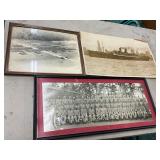 Three Early WWII Era Photos with Varying Dimensions