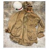 Early WWII Era Jacket and Helmet with Hunting Label