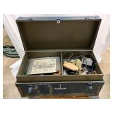 Early WW2 Era Military Trunk by American Hardware Co.