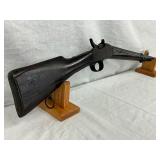 Early Rolling Rock Gun with Metal Action and Wooden Stock