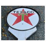 6ft. Texaco Star Logo DSP Sign with Pole