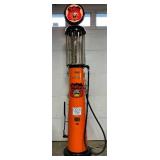 10G. Wayne 615 Phillips 66 Visible Gas Pump with Glass Cylinder 