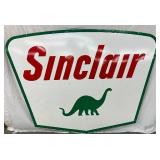 1961 Porc. Sinclair Dino Sign w/ Dino 5ftx7ft 