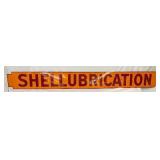‘Shell Lubrication’ Advertising Sign 108×12