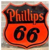 6ft Phillips 66 DSP Shield Sign, SPS ’58