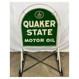 Quaker State Motor Oil Sidewalk Sign, 30 x 46 in.