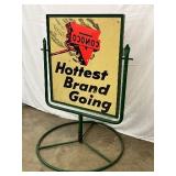 Conoco DS Metal Sidewalk  Sign, 37 x 52in. 