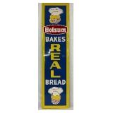 1966 Holsum Bread Self-Framed Tin Sign, 16×60