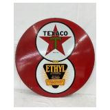 30in. DSP Texaco Ethyl 8 Ball Sign