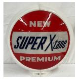 Super X-Tane Plastic Gas Pump Globe with 13-Inch Lens