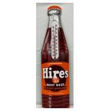 Hires Root Beer Die-Cut Bottle Thermometer, 8in x 29in