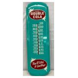 Drink Double Cola Orig. Thermometer, 8 1/2in by 27in